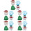 20Pièces Clips À Noël Durable Multi-Usage 5