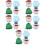 20Pièces Clips À Noël Durable Multi-Usage 6