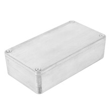 25 Pcs Guitar Effects Pedal Aluminum Stomp Box Enclosure for DIY Guitar Pedal Kit 1590B