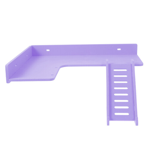 3Pièces Échelles En Bois Violet Pour Animaux Petits 1