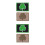 4Pièces Patch Brodé Sticker Textile Pour Vêtements DIY 8