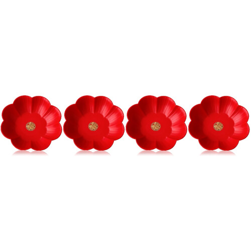 8Pièces Récipients Snack Rouge Élégants Pour Mariage Chinois 2
