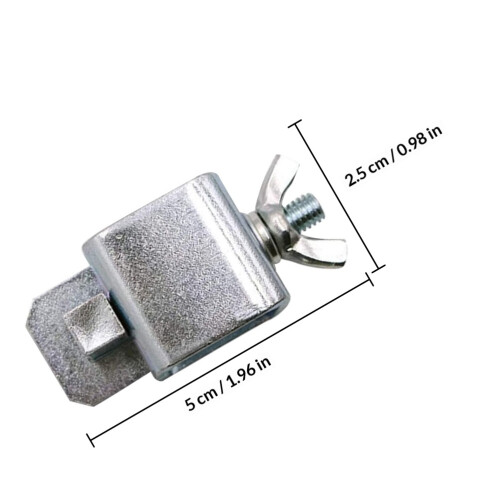 8Pièces Mini Pince De Soudure Pour Métal Durable Argentée Auto 1