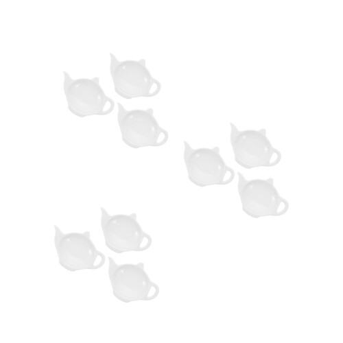 9St Wit Keramisch Theezakhouder Set Theepot Design 1