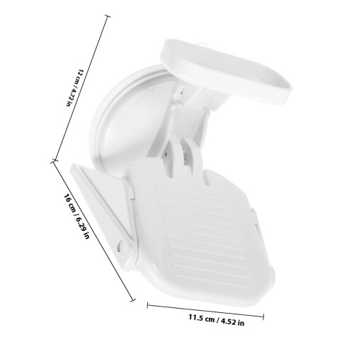 Suction Cup Douche Voetsteun Antislip Voor Scheren En Massage 1