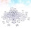 100Pièces Cubes De Glace Décoratifs Transparent Pour Photos 7