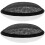 2Pièces Feutre Rond Noir Accessoires Chapeaux Élégants Uniques 5