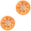2Pièces Pizza Simulée Jouet Décoratif Pour Restaurant 2