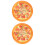 2Pièces Pizza Simulée Jouet Décoratif Pour Restaurant 4