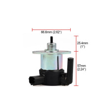 4X 1C01060017 Solénoïde D'Arrêt de Carburant pour Moteur V3300 / V3600 / V2203 / V1505 1C01060015