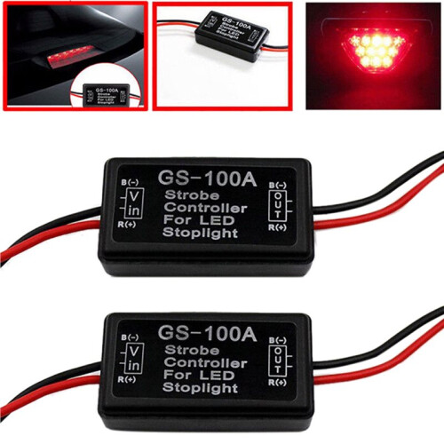 6X Auto Gs-100A Led Brems Licht Flash Controller 1
