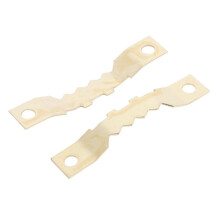 500 Sets Golden Saw Tooth Picture Frame Hangers Hanging Photo Oil Painting Mirror Hooks Hardware with Screws