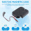 10X 12V 2A Electric Magnetic Lock Fail Safe Holding Force Electromagnetic Door Access Control System Cabinet Boxes 5