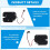 10X 12V 2A Electric Magnetic Lock Fail Safe Holding Force Electromagnetic Door Access Control System Cabinet Boxes 8