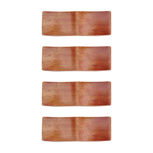 8Pièces Support Couverts Bois Décoratif Pour Table Maison 1