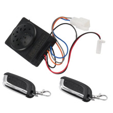 3X 36V-72V Electric Scooter Alarm System Dual Remote Control Security Moped Alarm Accessories Waterproof Bike Alarm