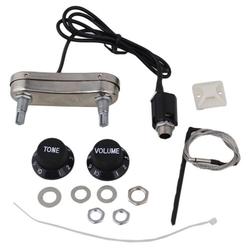 5X Akustisk Gitarr Pickup Piezo och Passiv Förförstärkare PS700 1