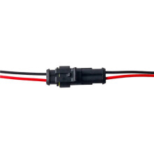 20 Pair 2 Pin Way Waterproof Electrical Wire Connector Plug Set Car Connectors with Cable for Motorcycle, Scooter Marine