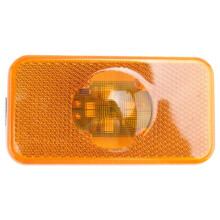 8 Pièces 24 V LED Marqueur Latéral Camion Feux Latéraux de Signalisation pour FH FM FL Camion Lumières Ambre Numéro D'Article 20789440