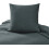 Breathable Microfiber Bedding Set 4-Piece Smooth Grey 140x200 cm — bedding 140x200, bedding set, microfiber bedding 1