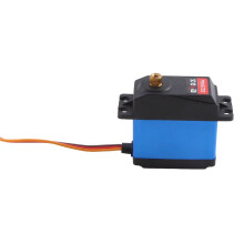 10X Servo de Corpo Curto de 25KG SPT 4412LV 180 Digital Metal Gear Baixo Perfil com Braço de Metal para Carro RC 1:10 1:12 SCX10 TRX4