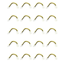 20PCS 20cm 4Pin Power ATX 4 Pin Male to Female PC CPU Power Supply Extension Cable 4Pin Connector Adapter