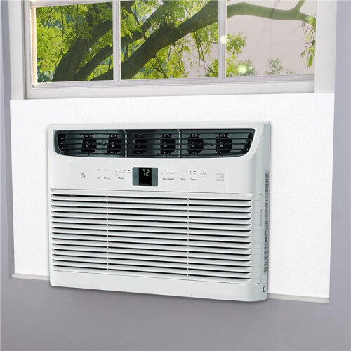 4X Window Air Conditioner Side Panels with Frame, Adjustable Insulation AC Side Panel,Frame Included 2