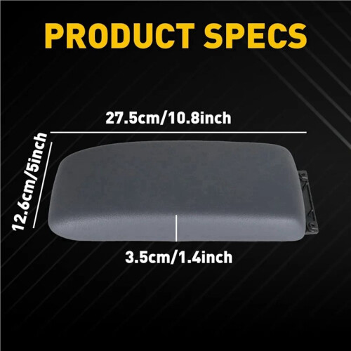 5X 5890535040B0 Coperchio Bracciolo Console Centrale Auto per  Tacoma 1995-2000 4Runner 1996-1998 Grigio 2