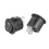 40 Pcs SPST Black Button /Off Round Rocker  AC 6A/125V 3A/250V 4