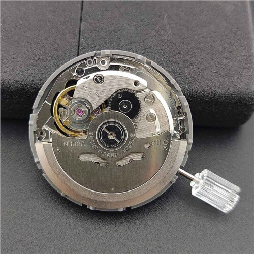 2X NH39/NH39A Watch Movement Supporting Date Setting High-Precision Automatic Mechanical Watch Movement NH39 Replacement