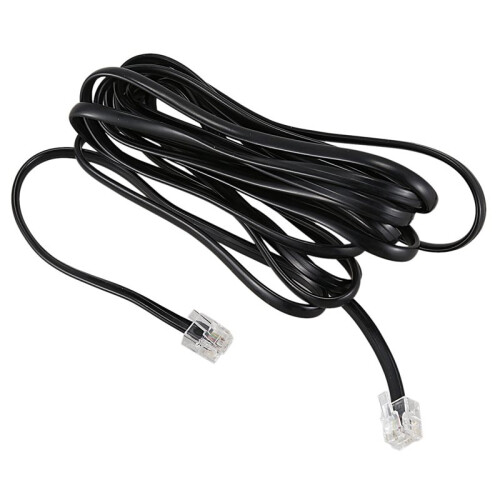 5X RJ11 6P4C Telefonkabelkabel ADSL Modem 3 Meter