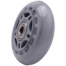 5X Skating Shoes 608ZZ Bearing Inline Skate Wheel Clear Gray