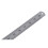 10X Double Side Scale Stainless Steel Straight Ruler Measuring Tool 50cm 1