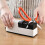 3X USB Fast Electric Knife Sharpener Automatic Adjustable Sharpener 3 Stages for Knives Scissors Household Sharpener 9