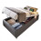 (Grey, 90x200cm) Lit capitonné avec USB-C et rangement intégré sans matelas 11