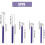 Quilling Tools Set,10Pcs Paper Flower Tools,Quilling Slotted Tools for Rolling Paper Flowers Crafts DIY Beginners 7