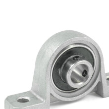 8X KP08 Cuscinetto del Blocchetto Corpo In Ghisa 8 X 20 X 6mm Cuscinetto A Sfere Inserito.
