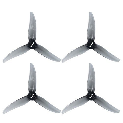 6 Pares 3525-3 Hélice de PC de 3 Pás de 1,5 mm com Três Furos para Motor de 1806-2004 para Drones FPV Freestyle de 3,5 Polegadas Toothpick A 1