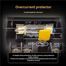 2X 3 Way 700W Speaker Audio Crossover Divider 1 High 2 Low Frequency High Fidelity Audio Divider Filter for Home Theater