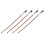 4X Black Octagonal Bow Children Playing Durable Violin Bow Musical Instruments 4/4 Portable Learn Practice Bow 1