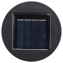 6X Garden Zasilany Energią Słoneczną Zamiennik Okrągła Podświetlana Dioda LED Pudełko na Baterie Słoneczne Ogniwa Słoneczne Ładowarka do