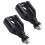 4PCS 11/8 Inch 28mm CNC Motorcycle Handlebar Mount Riser Clamp Aluminium HandleBar Mounts Clamp Riser Black 7