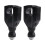 4PCS 11/8 Inch 28mm CNC Motorcycle Handlebar Mount Riser Clamp Aluminium HandleBar Mounts Clamp Riser Black 4