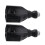 4PCS 11/8 Inch 28mm CNC Motorcycle Handlebar Mount Riser Clamp Aluminium HandleBar Mounts Clamp Riser Black 5