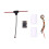 6X ELRS 2.4GHz  ExpressLRS Receiver Long Range Control High-Performance Low Latency Compatible with RC Drone Modules 4