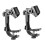 4 Pinces de Microphone Réglables pour Tambour, Support Antichoc pour Microphone et Micro 2