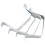 Downspout Adapter Gutter Downspout Strap 3X4 Leader Strap 3X4 (8 Pack) (White) 9