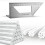 2X Multifuncional Square Gauge 45+90 Graus Angle Ruler T-Shaped Measuring Ruler Ruler Tool 3