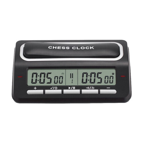 3X Stopwatch Board Clock Professional Digital Chess Clock Battery Powered Multifunctional 2