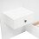 (180x200cm) Lit double avec tables LED, USB-C et ensemble chambre sans matelas 11